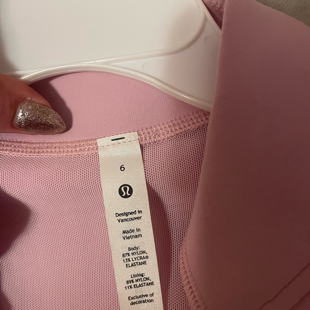 Lululemon light Pink define jacket - image 1